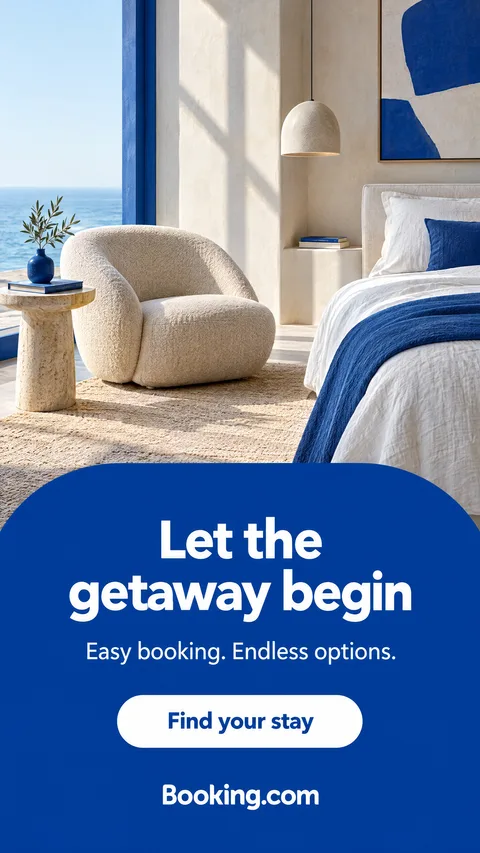 Booking.com — Let the Getaway Begin
